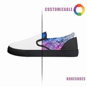 Customizable Canvas Slip - Ons | RB - Sole Skate Shoes for Effortless Cool Comfy Skate Shoes