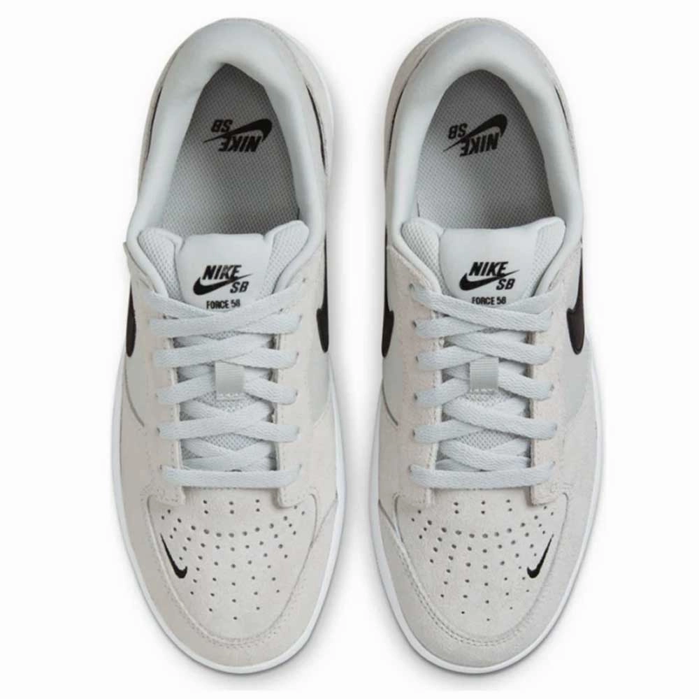 Nike Wedding Shoes CZ2959003 Black Photon Dust Force 58 Nike SB Suede Shoes