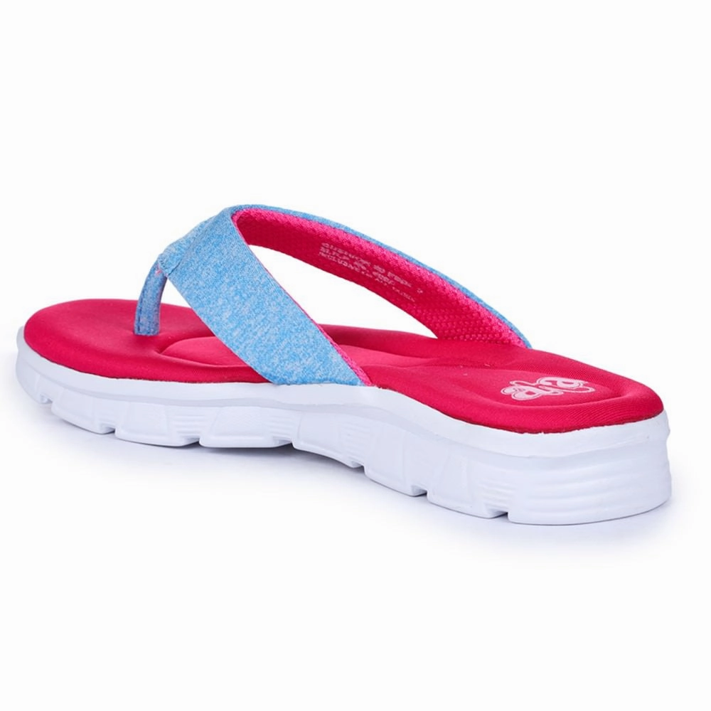 Alternative Flip Flops A-HA Casual Pink Flip Flops For Women CUSHION-20 By Liberty