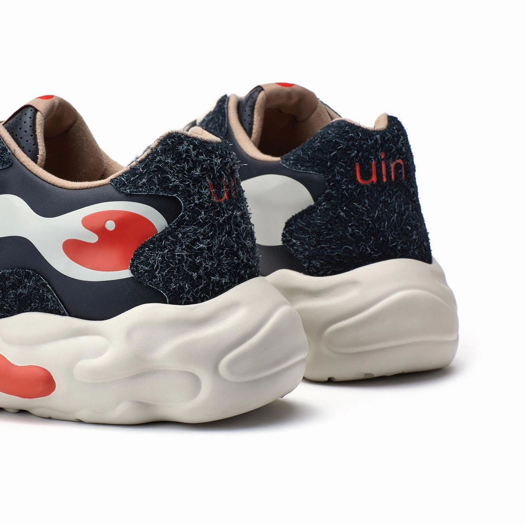 Dark Marble Grey Lanzarote I Men Lace Up Wedge Heel Shoes