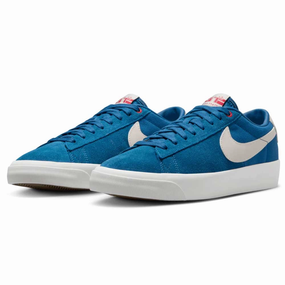 Warranty Nike Air Max Shoes DC769403 Court Blue Light Orewood Brown Blazer Low Pro GT Nike SB Suede Shoes