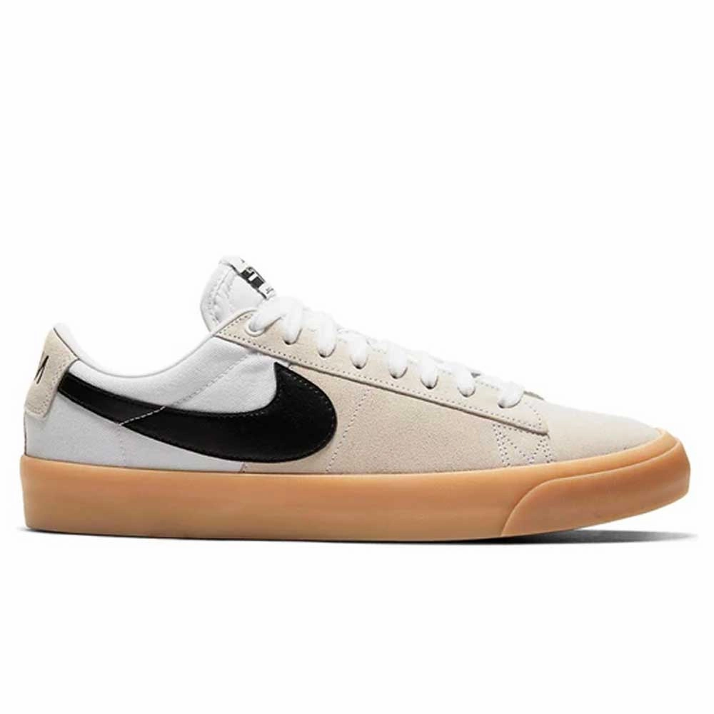 DC7695100 White Black White Blazer Low GT Pro Nike SB Suede Shoes Material Nike Shoes