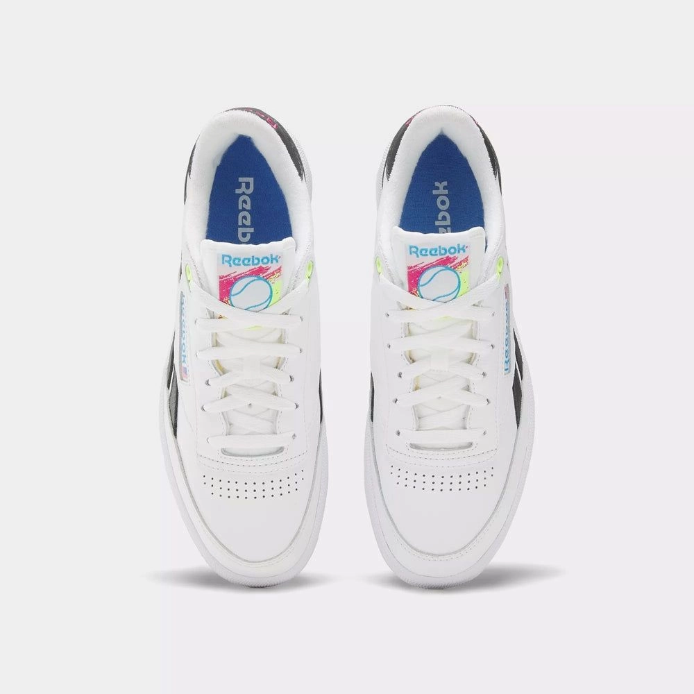 Hush Puppies Oxfords Reebok Men's Club C Revenge Vintage Shoes - White / Black