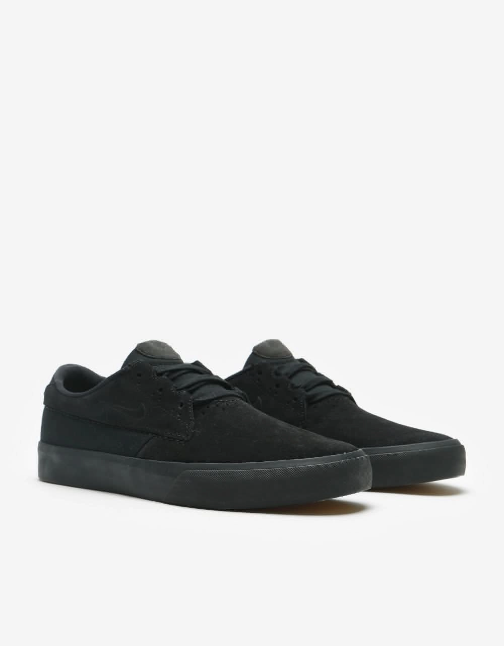 Nike SB Shane Skate Shoes - Black/Black-Black-Black Nike Outlet Running Shoes