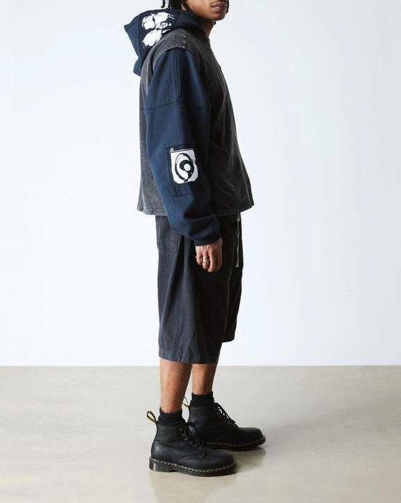 Dr. Martens 101 Ambassador Leather Ankle Boots Black - Mens Minimalist Hiking Boots