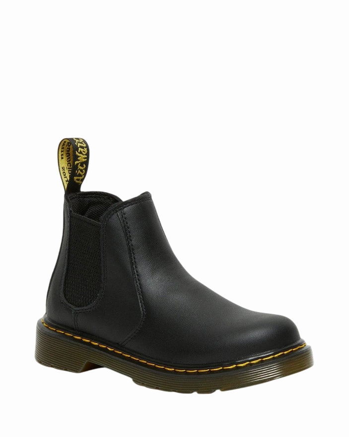Dr. Martens  Stivaletti Chelsea 2976 Softy T Junior 16708001 Nero | Pelle Softy Junior, Comodit Slip-on, Look Iconico Kids Chelsea Boots Tuxedo