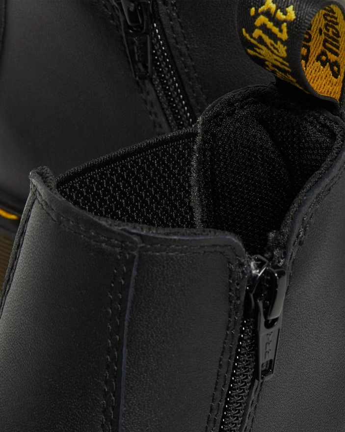 Madewell Boots Chelsea Dr. Martens  Stivaletti Chelsea 2976 Softy T Junior 16708001 Nero | Pelle Softy Junior, Comodit Slip-on, Look Iconico Kids