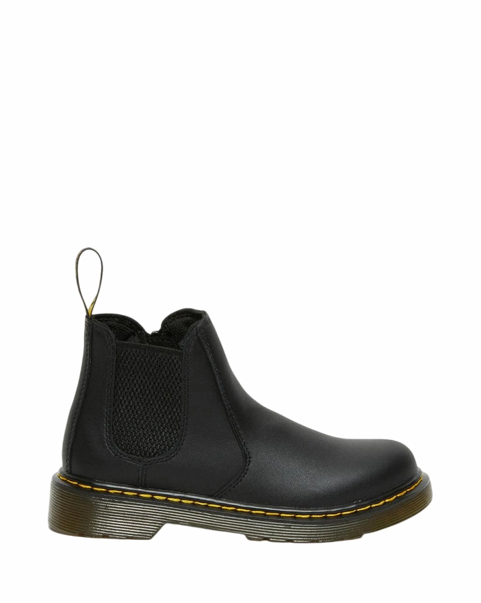 Dr. Martens  Stivaletti Chelsea 2976 Softy T Junior 16708001 Nero | Pelle Softy Junior, Comodit Slip-on, Look Iconico Kids Thursday Boot Chelsea