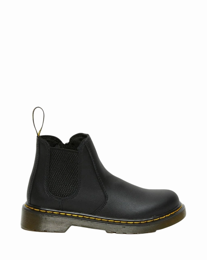 Dr. Martens  Stivaletti Chelsea 2976 Softy T Junior 16708001 Nero | Pelle Softy Junior, Comodit Slip-on, Look Iconico Kids Desert Peak Chelsea Boots