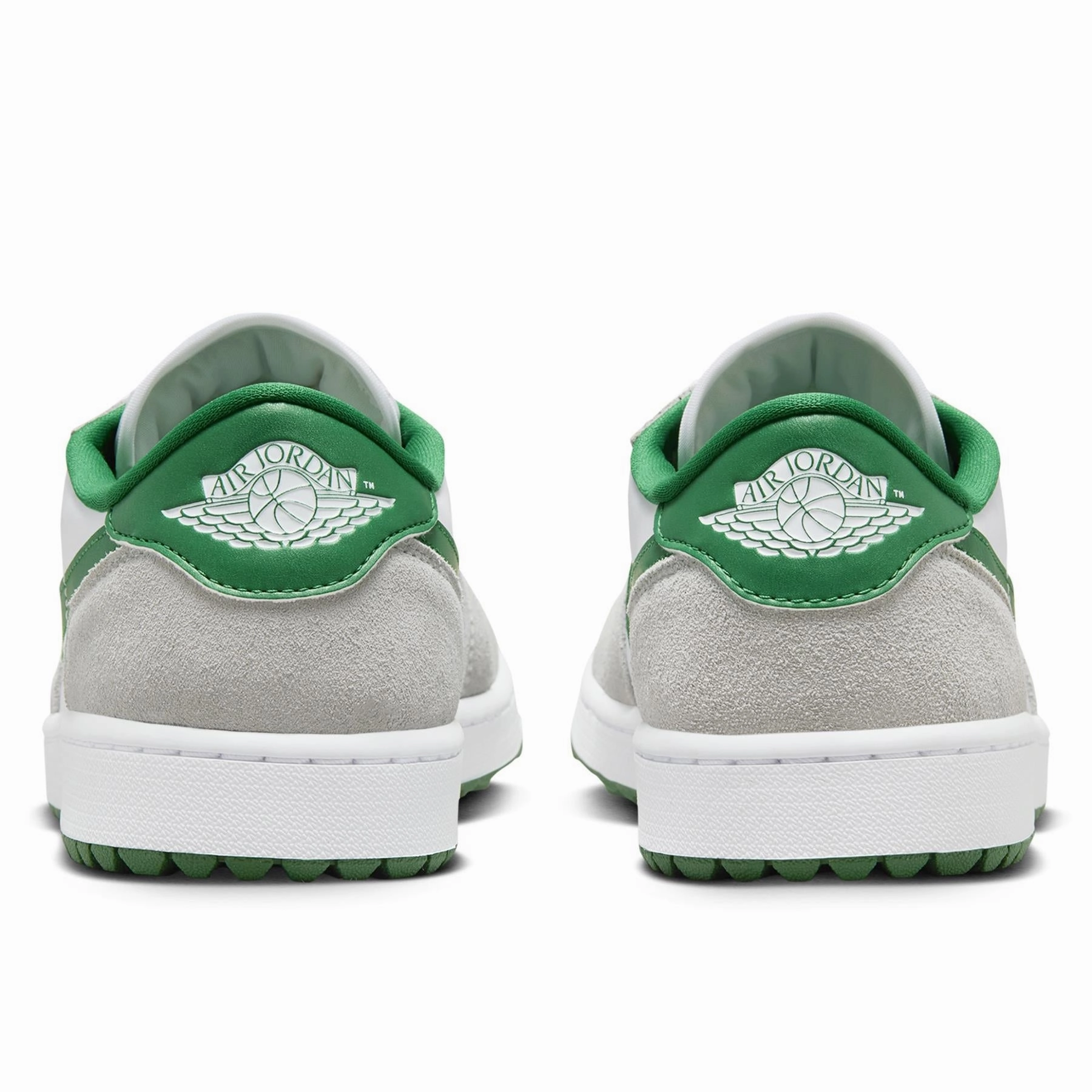 Air Jordan 1 Low G White/Pine Green/Light Smoke Grey Nike Inflict Wrestling Shoes