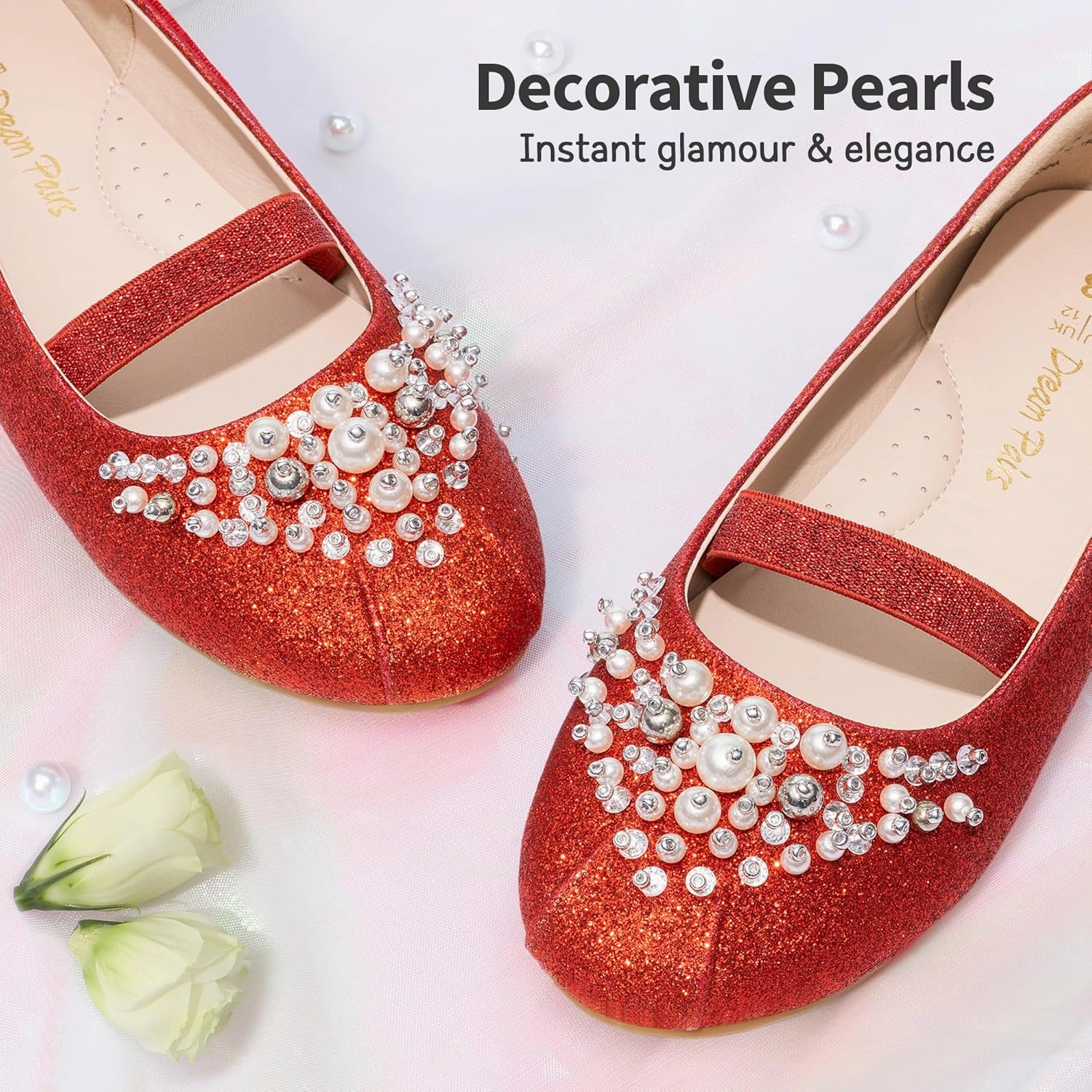 Asics Shoes For Plantar Fasciitis DREAM PAIRS Girls Ballet Flats Flower Shoes Mary Jane Ballerina Flat Dress Shoes for Daily/Wedding/Party