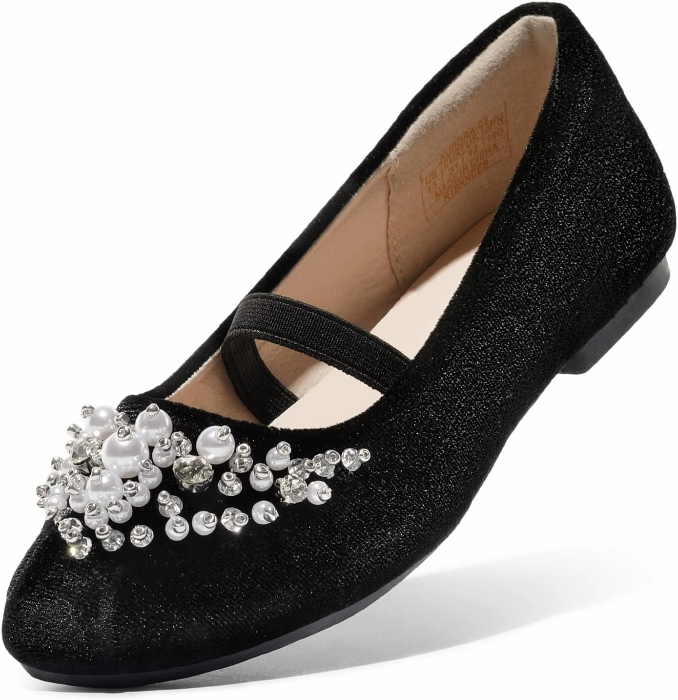 Asics 4e Running Shoes DREAM PAIRS Girls Ballet Flats Flower Shoes Mary Jane Ballerina Flat Dress Shoes for Daily/Wedding/Party