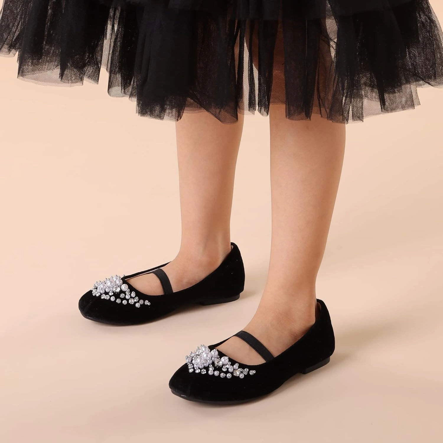 Asics Paddle Tennis Shoes DREAM PAIRS Girls Ballet Flats Flower Shoes Mary Jane Ballerina Flat Dress Shoes for Daily/Wedding/Party