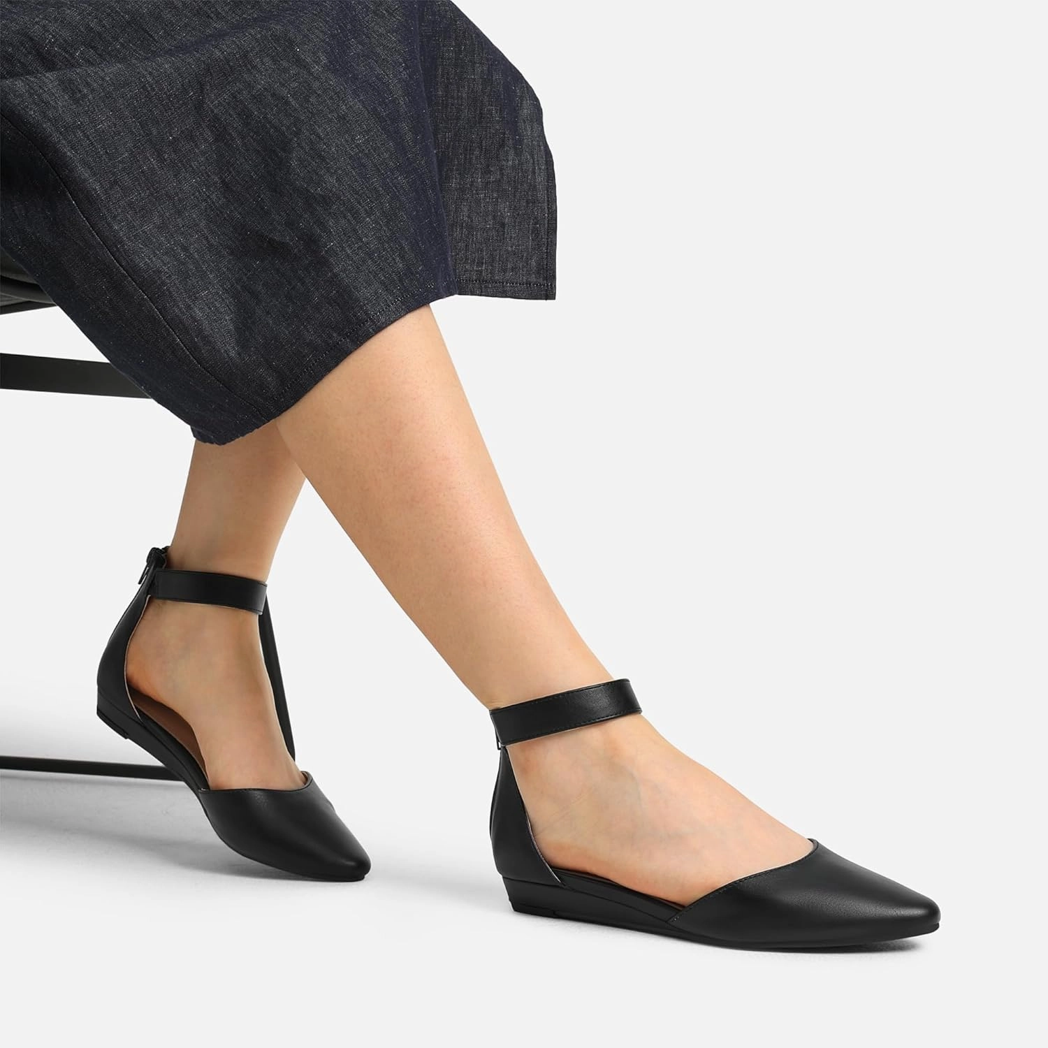 Asics Nimbus Shoes Sale DREAM PAIRS Women's Low Wedge Ankle Strap Dress Flats Shoes