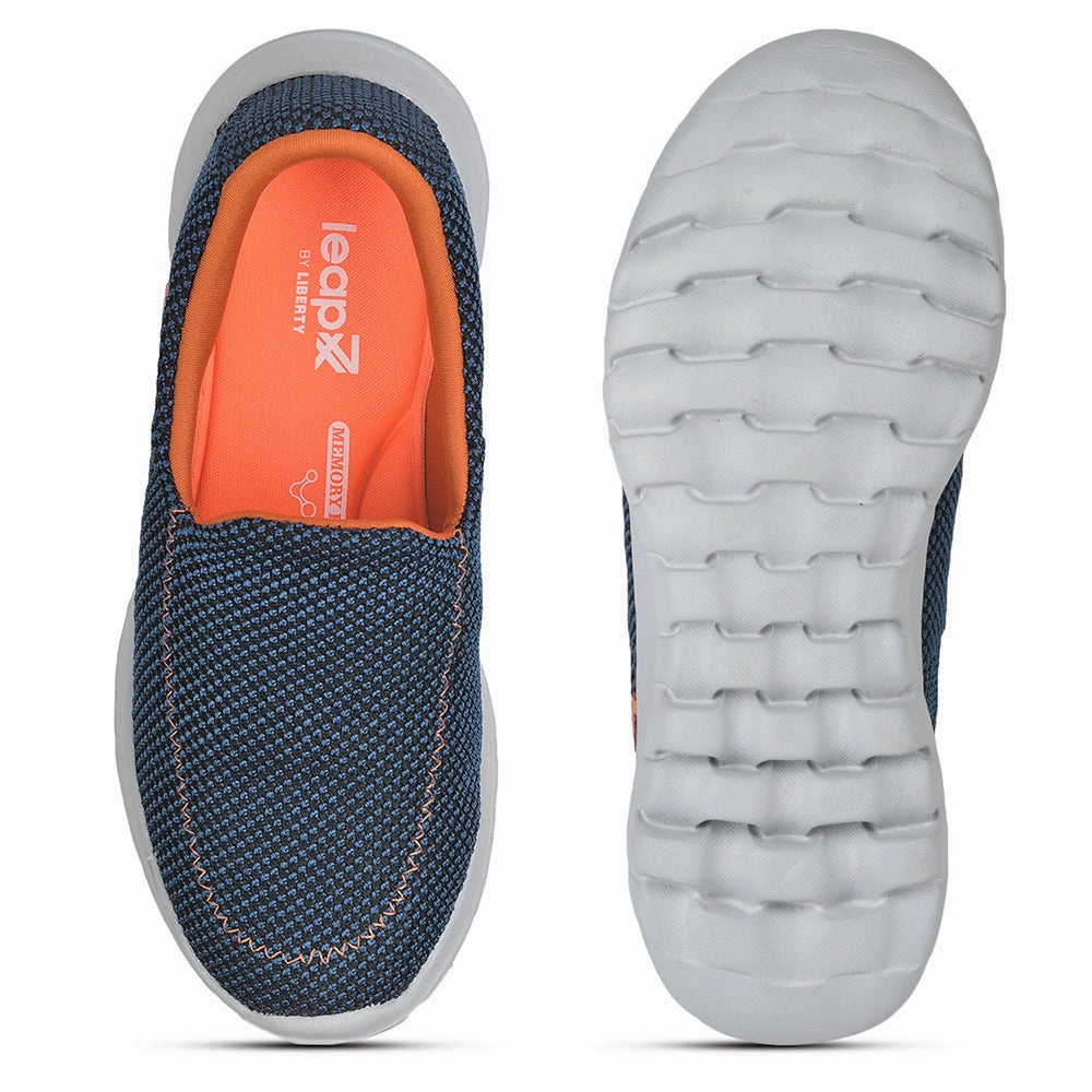 Crossfit Shoes Vs Cross Training Shoes Leap7x Non Lacing Sports Shoes For Ladies (T.Blue) OLIVIA By Liberty