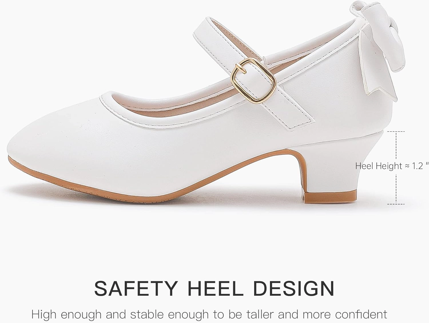 Dufannie Girls Dress Shoes Low Heel Princess Flats Mary Jane Flower Wedding Party Glitter Shoes for Kids Toddler Shoes Similar To Asics Gel Nimbus 25