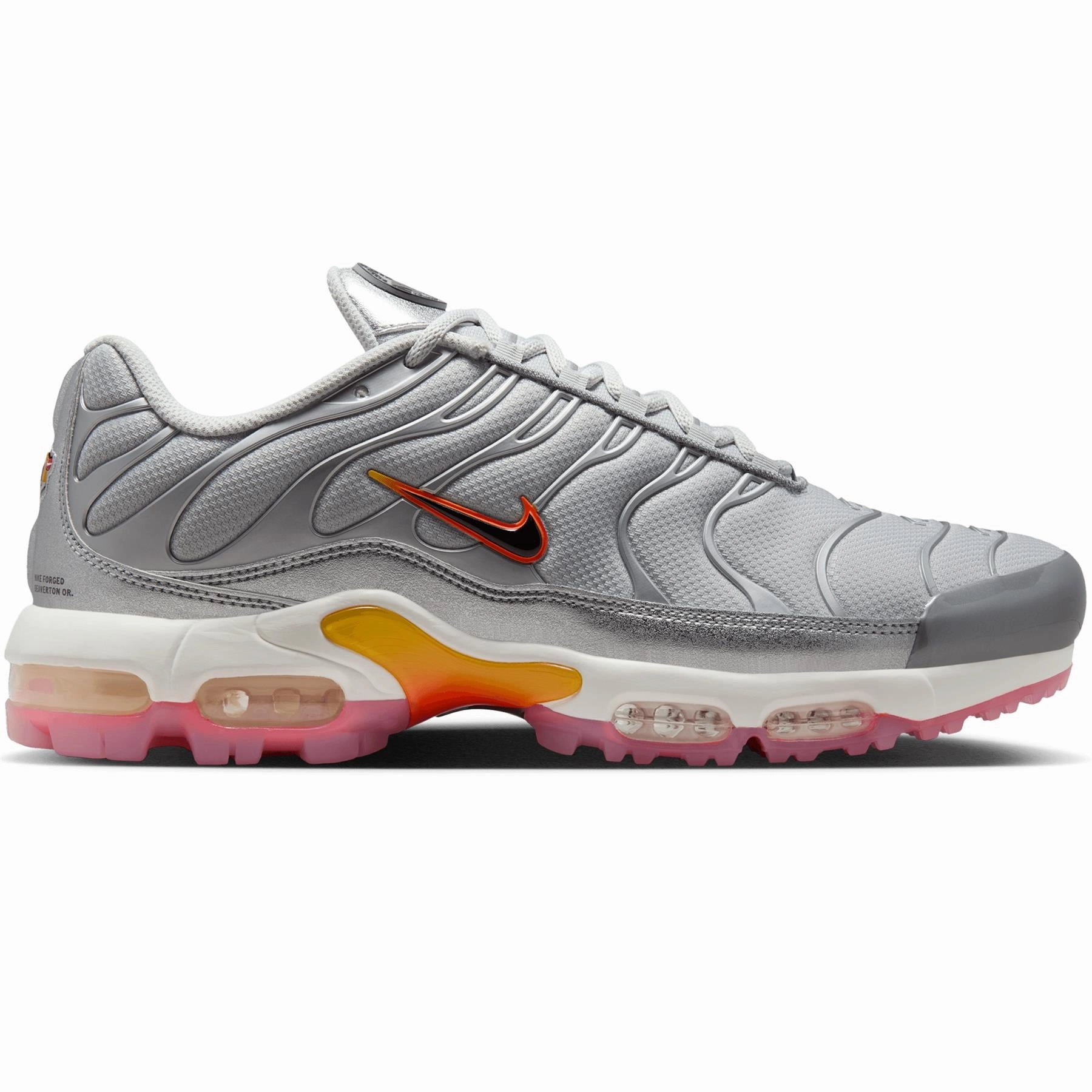 Carbon Plate Running Shoes Nike Air Max Plus G NRG US Open Golf Shoes Metallic Silver/Light Smoke Grey