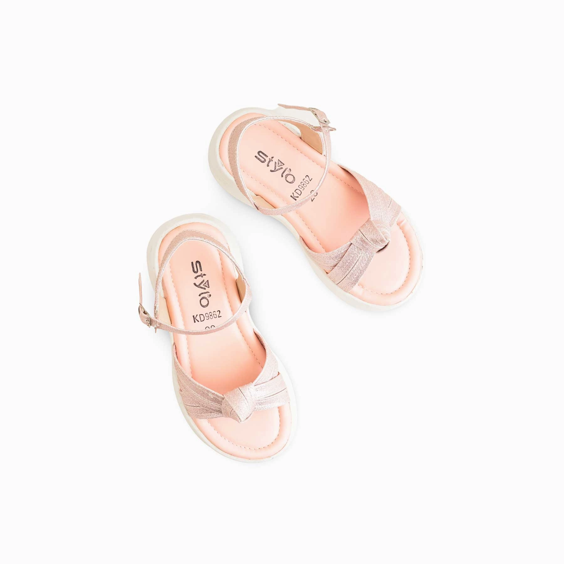 Sandals Fisherman Girls Peach Formal Sandal KD9862