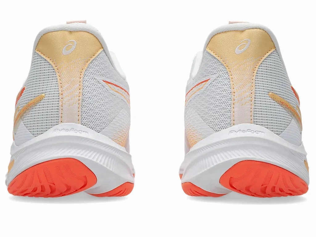 Asics Womens Netburner Ballistic FF 4 - White/Vivid Coral Asics Gel-venture 5 Running Shoe