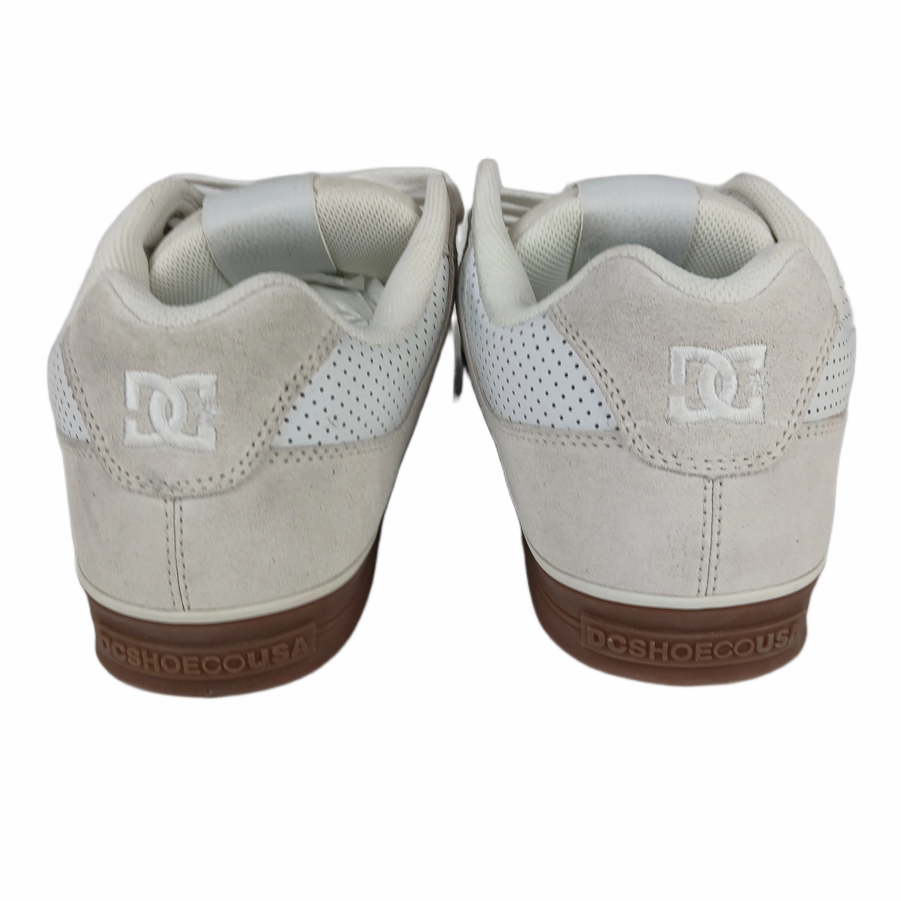 Nike Shoe Sizer DC Rob Dyrdek Pure Plaza White Gum US Mens Size 9 Vintage Sample Shoes 2008