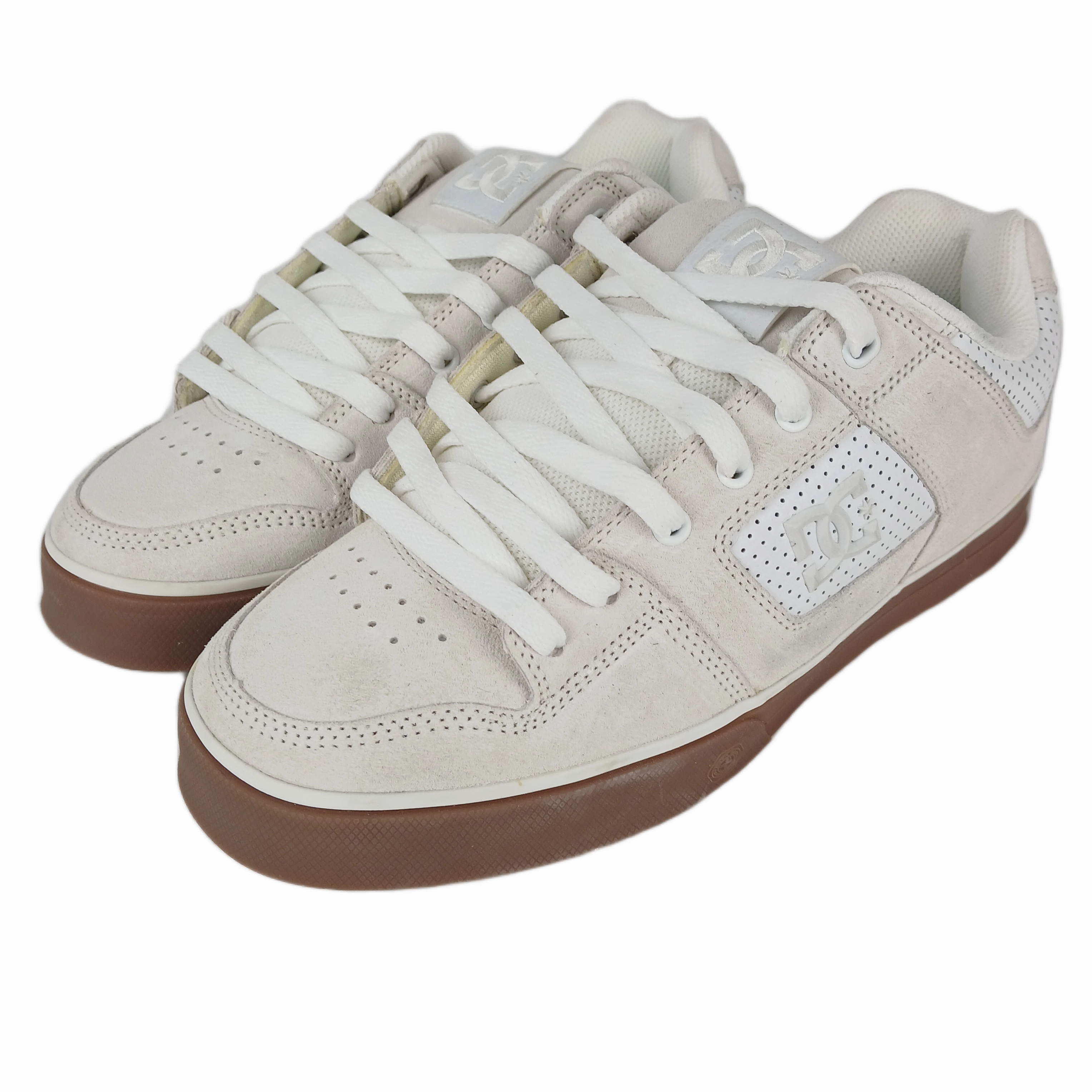 DC Rob Dyrdek Pure Plaza White Gum US Mens Size 9 Vintage Sample Shoes 2008 Nike Shoes Clearance