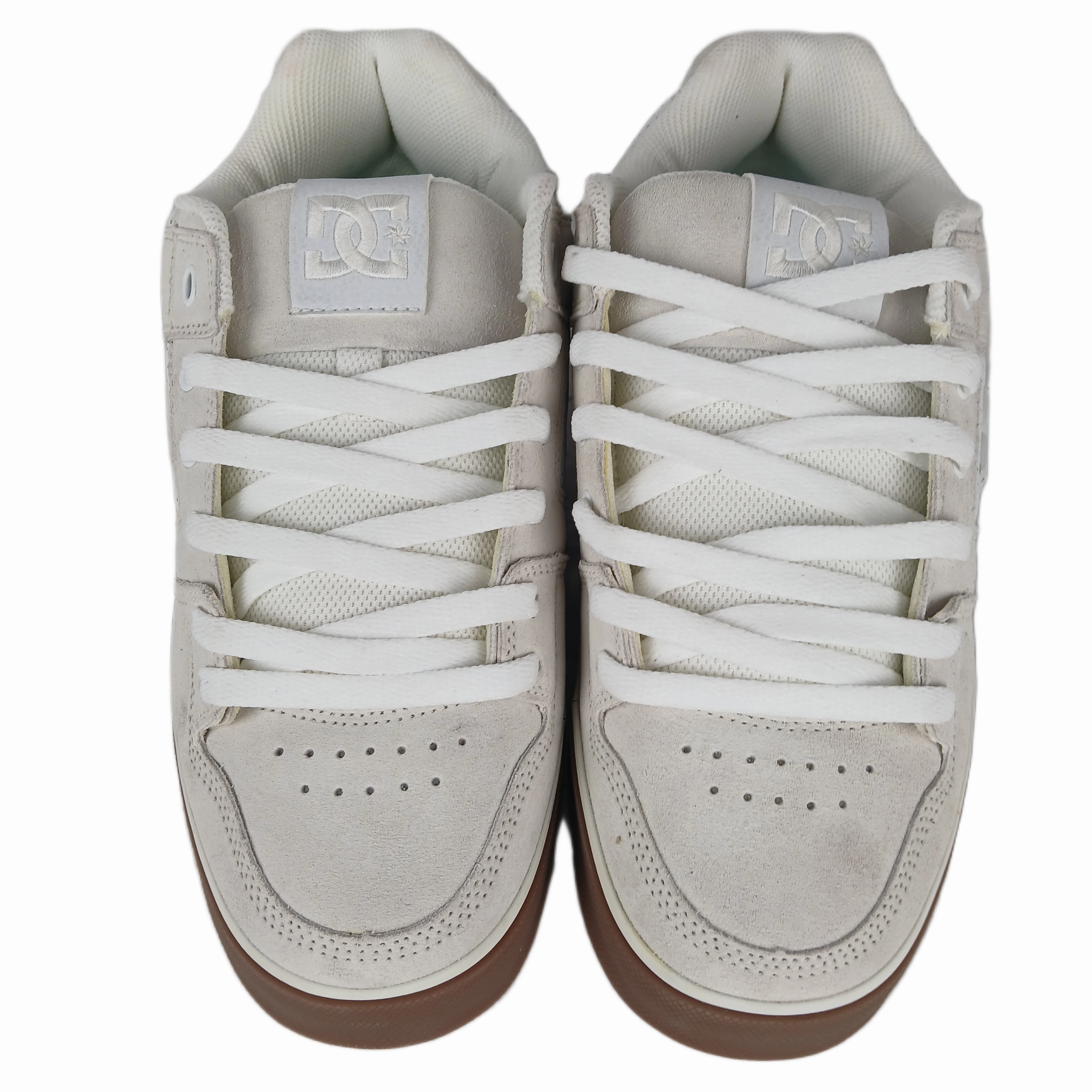 Nike Exercise Shoes DC Rob Dyrdek Pure Plaza White Gum US Mens Size 9 Vintage Sample Shoes 2008