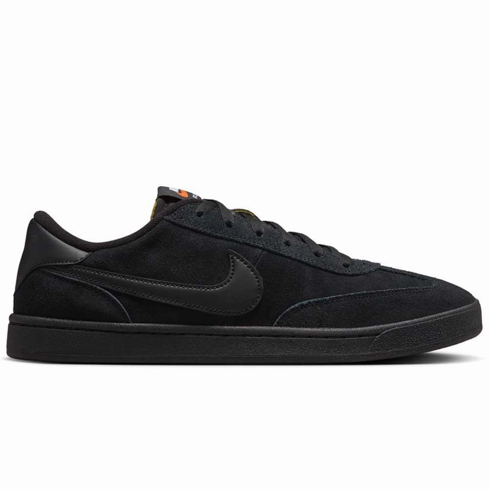 909096002 Black Vivid Orange FC Classic Nike SB Suede Skateboarding Shoes Nike Air Max 1 Shoes