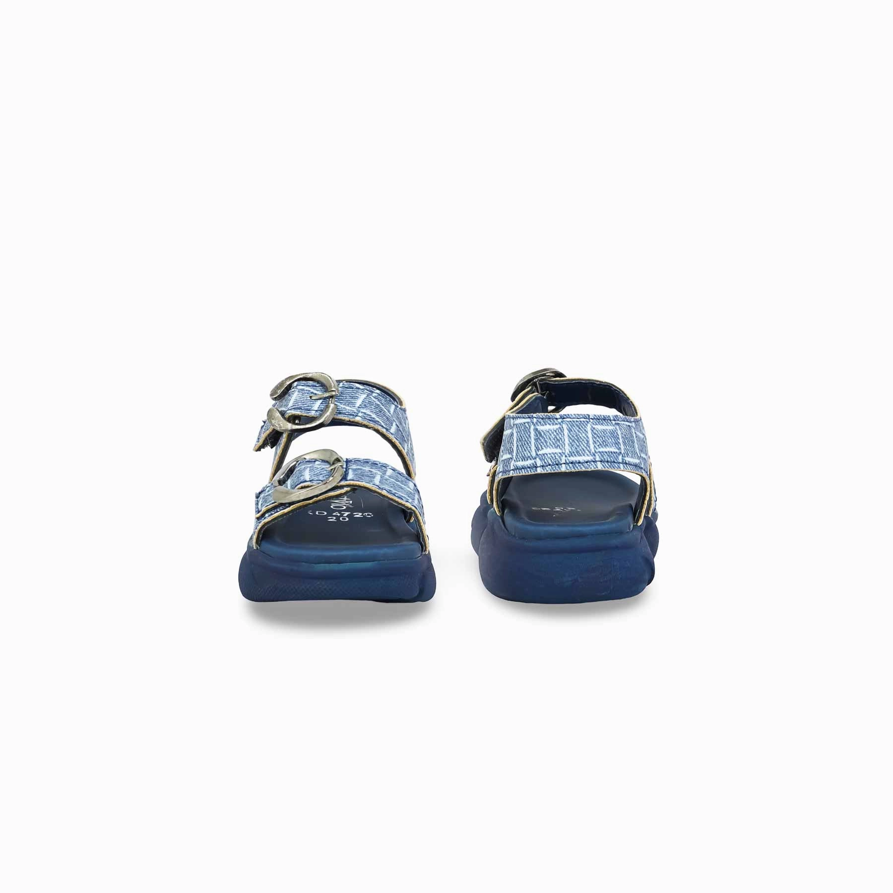 Sandals Nail Spa Boys Denim Formal Sandal KD4720