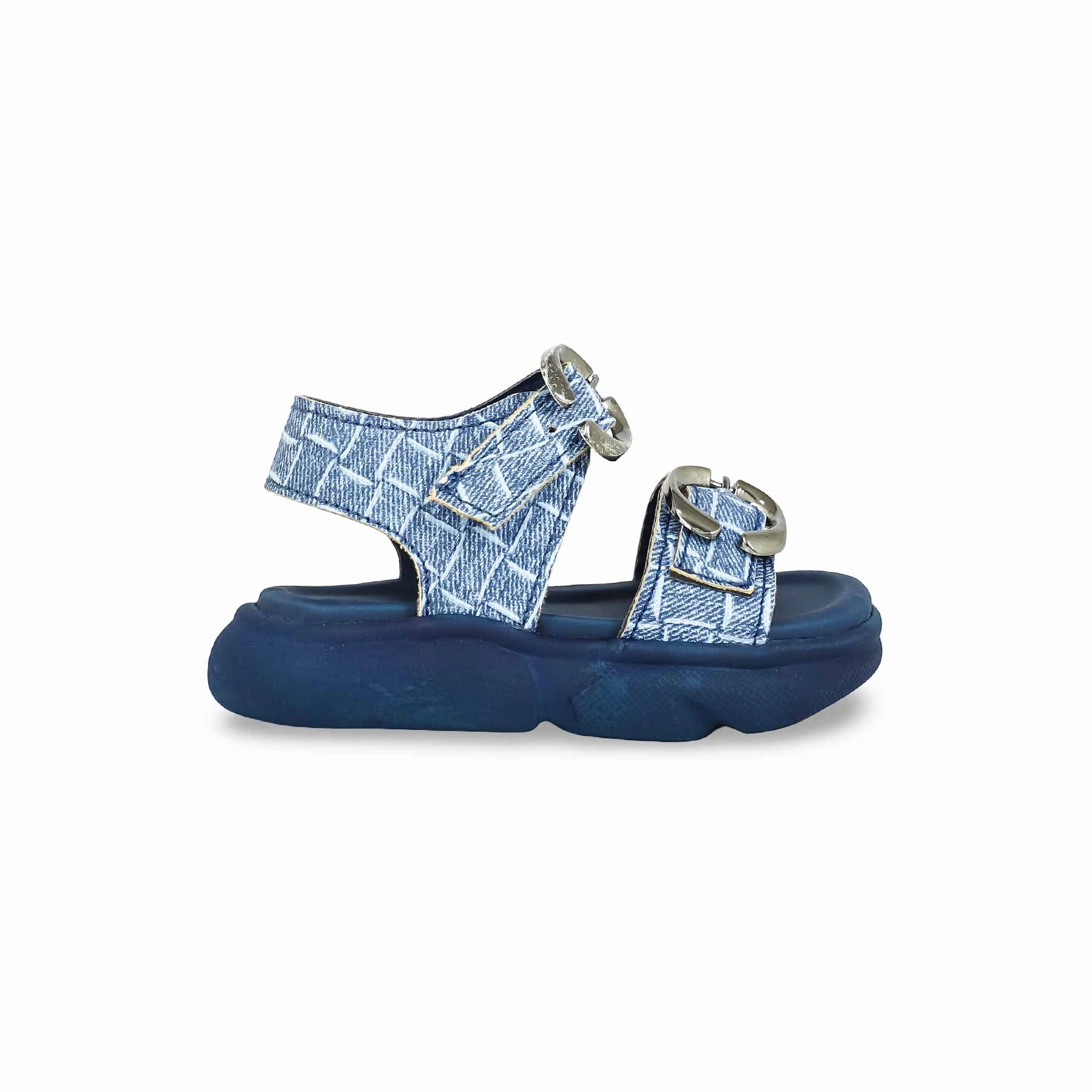 Summer Wedge Heel Sandals Boys Denim Formal Sandal KD4720