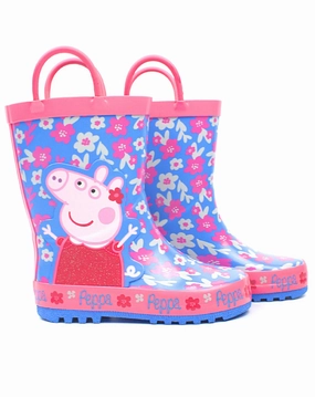 Fraulein Boots Peppa Pig Wellies For Girls - Pink
