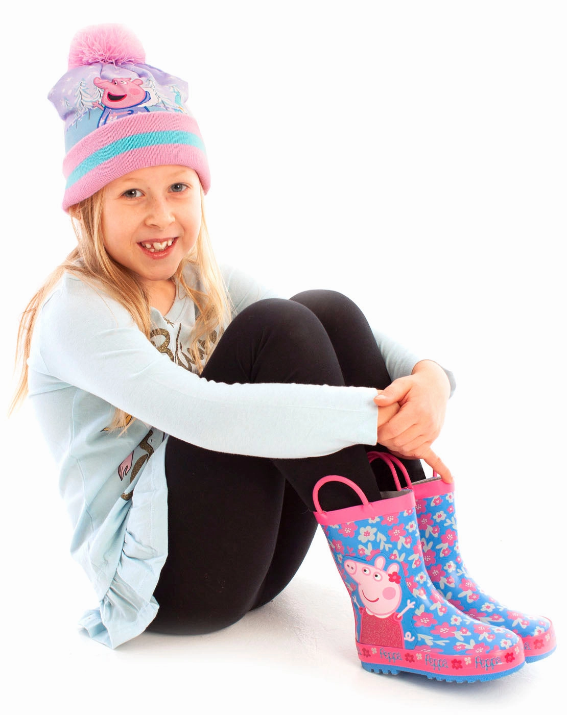 Gum Boots Peppa Pig Wellies For Girls - Pink