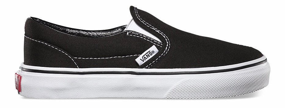 With Wide Toe Box Gallivan2r G/lock Saddle Golf Shoe Golf Vans Kids Classic Slip-On Black/White