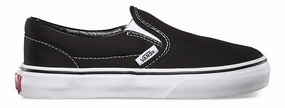 Jordan Golf.shoes Vans Kids Classic Slip-On Black/White