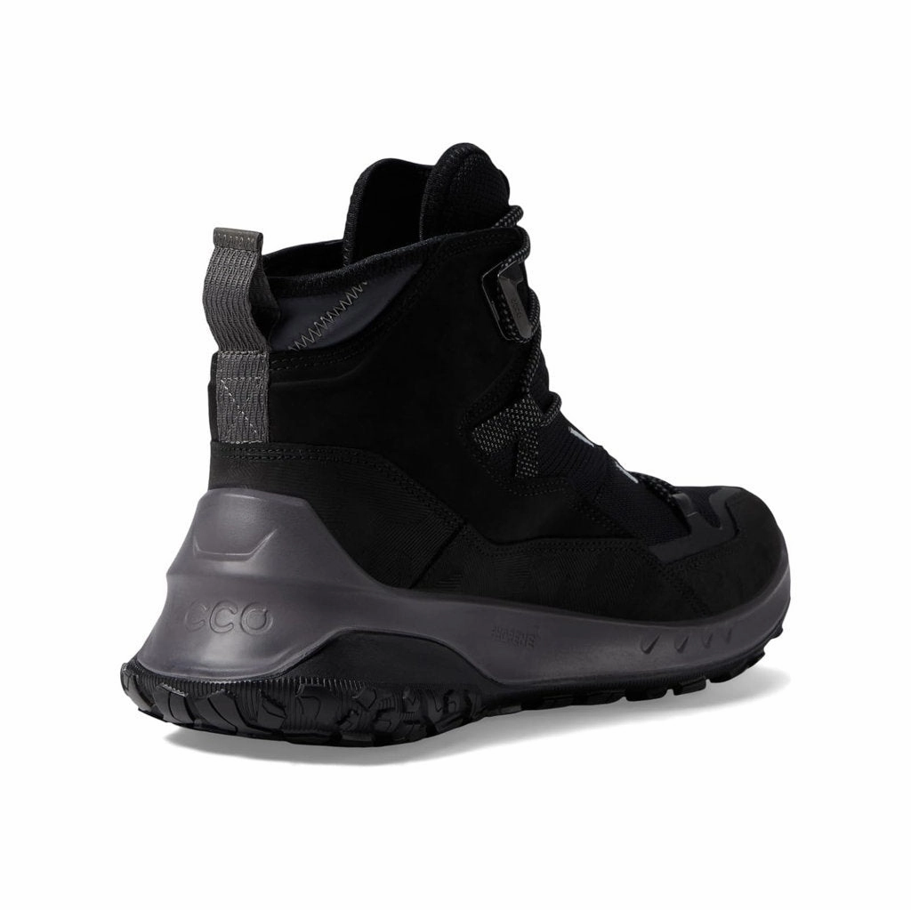 Ecco ULT-TRN Nubuck Textile Men's Ankle Trekking Boots Best Waterproof Dress Boots