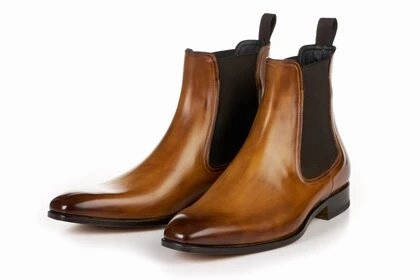 Karev Tan Chelsea 2976 Quad Chelsea Boots