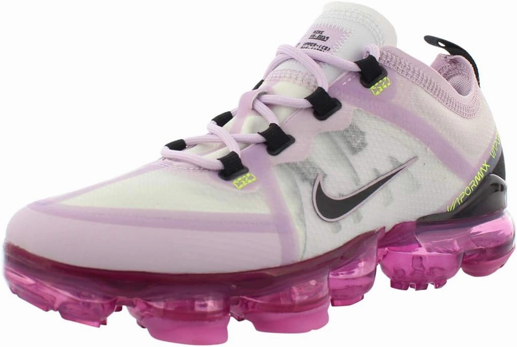 Newest Nike Shoe Releases Nike Air Vapormax 2019 Gs Girls Shoes Size 5, Color: Photon Dust/Black/Iced Lilac