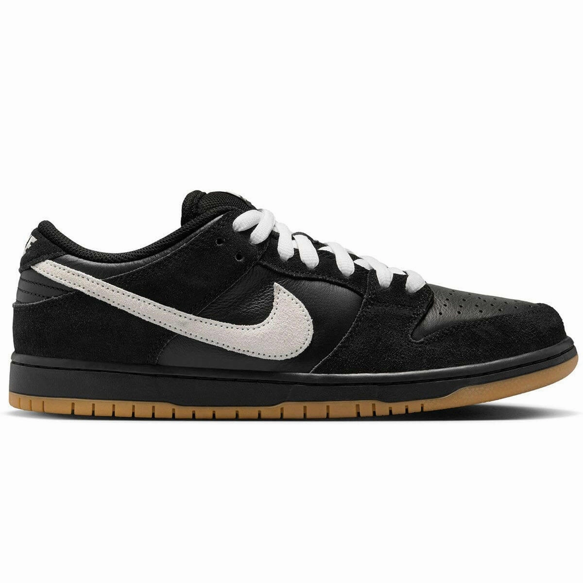 Nike SB - Dunk Low Pro Shoes Black/White/Gum Nike Most Sold Shoes