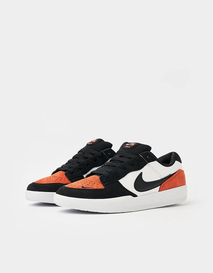 Nike Flyease Basketball Shoes Nike SB Force 58 Skate Shoes - White/Black-Cosmic Clay-White