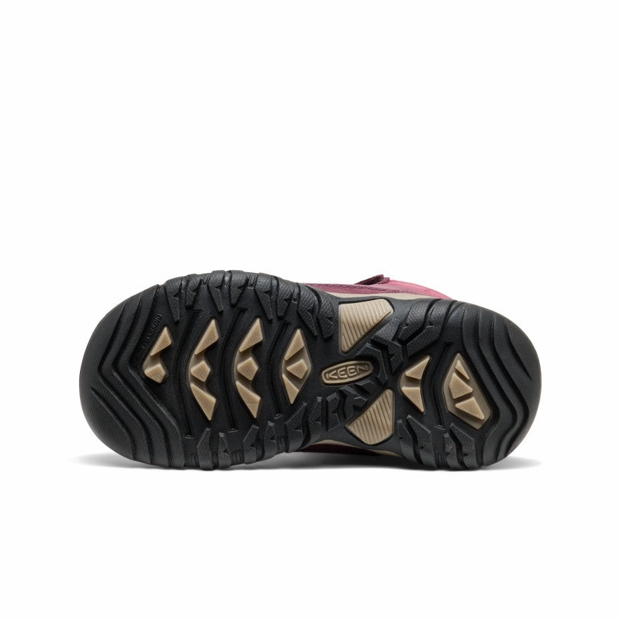 Dog Boots Snow Little Kids' Kanibou Waterproof Winter Boot  |  Fig/Pink Lemonade