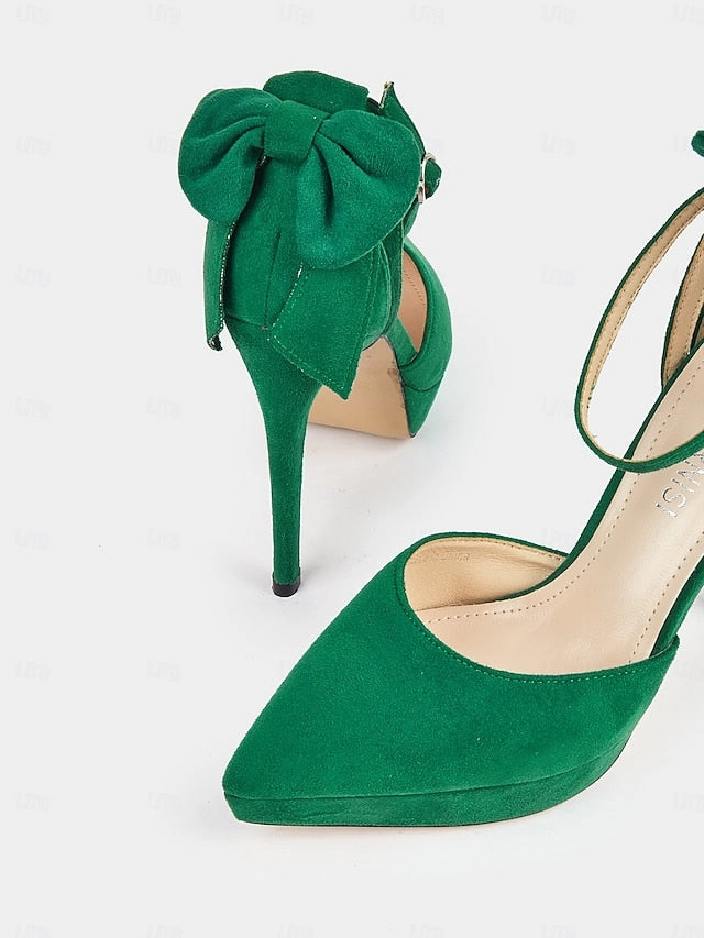 Elegant with Heels Platform Ankle Strap Women's Stiletto