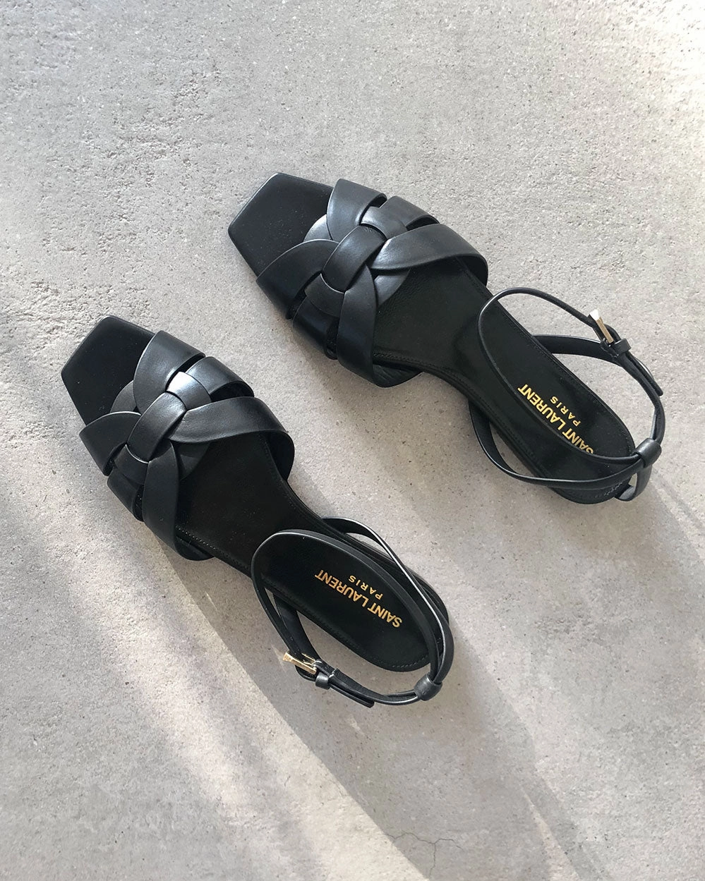 Ankle Boots With Dress Nu Pieds Sandal with ankle strap, Black