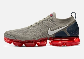 Air VaporMax Flyknit 2 Dark Stucco Shoes Nike By You Basketball Shoes
