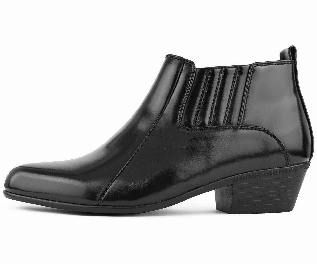 Metatarsal Boots Men's Western Low Cut Dress Boot Color Black