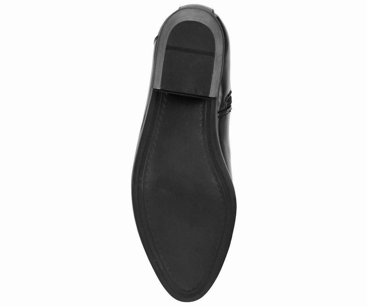 Men's Western Low Cut Dress Boot Color Black Boots With Wedge Sole