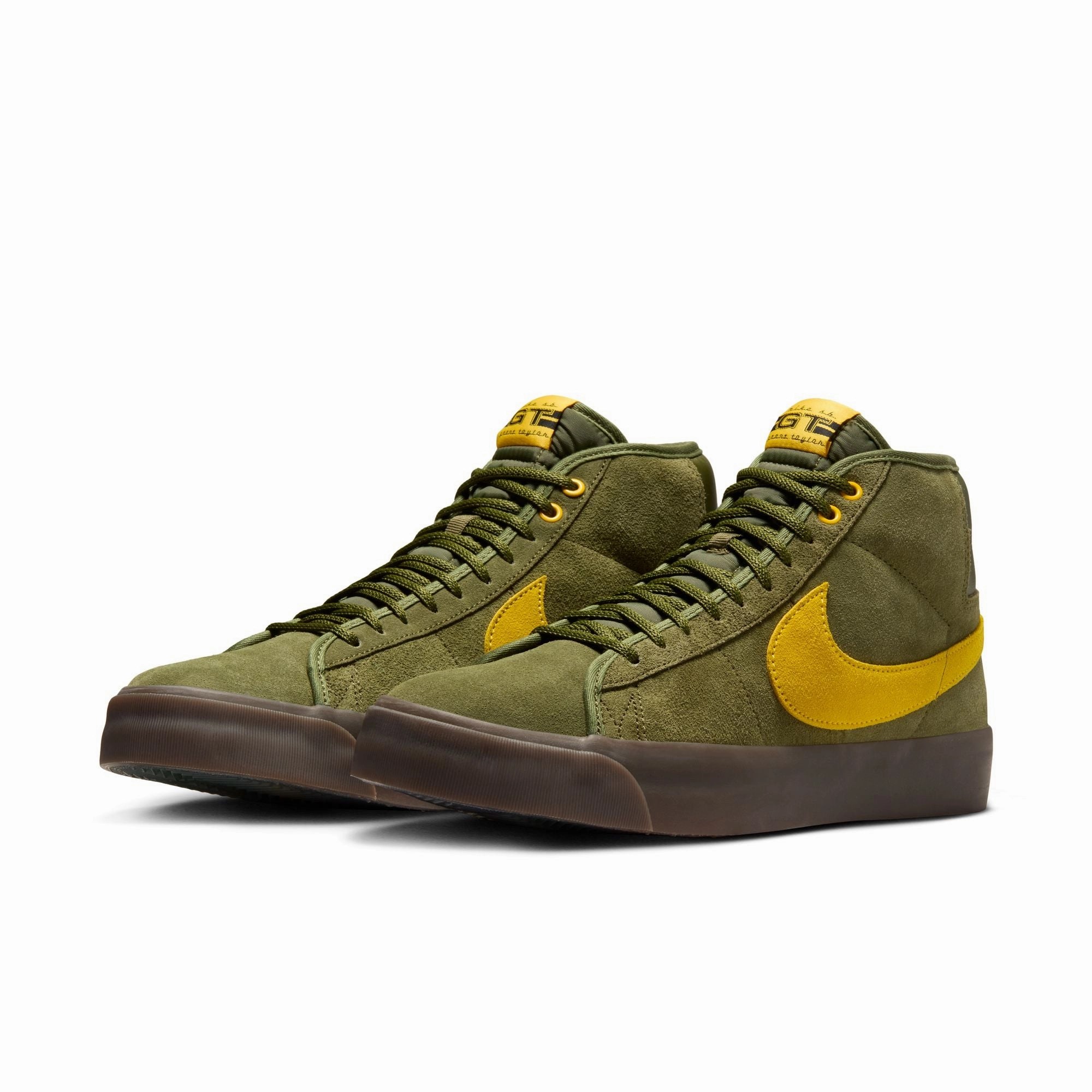 Nike SB Zoom Blazer Mid x Antihero-Rough Green/Amarillo Cheap Nike Shoes