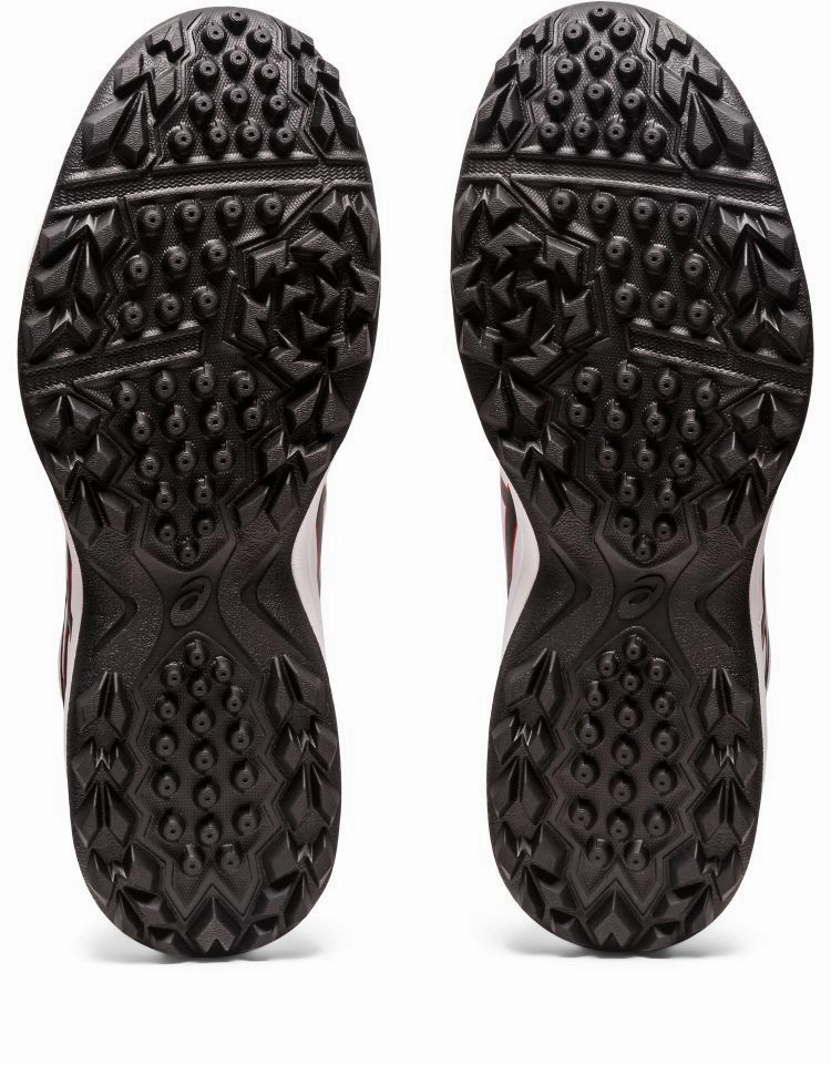 Asics Gel Fastball 3 Squash Shoe Asics Mens Gel Lethal Field - White/Classic Red