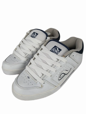 Adio Kenny Anderson Kenny V2 White Navy Gum US Mens Size 9 Vintage Sample Shoes Nike Deck Shoes