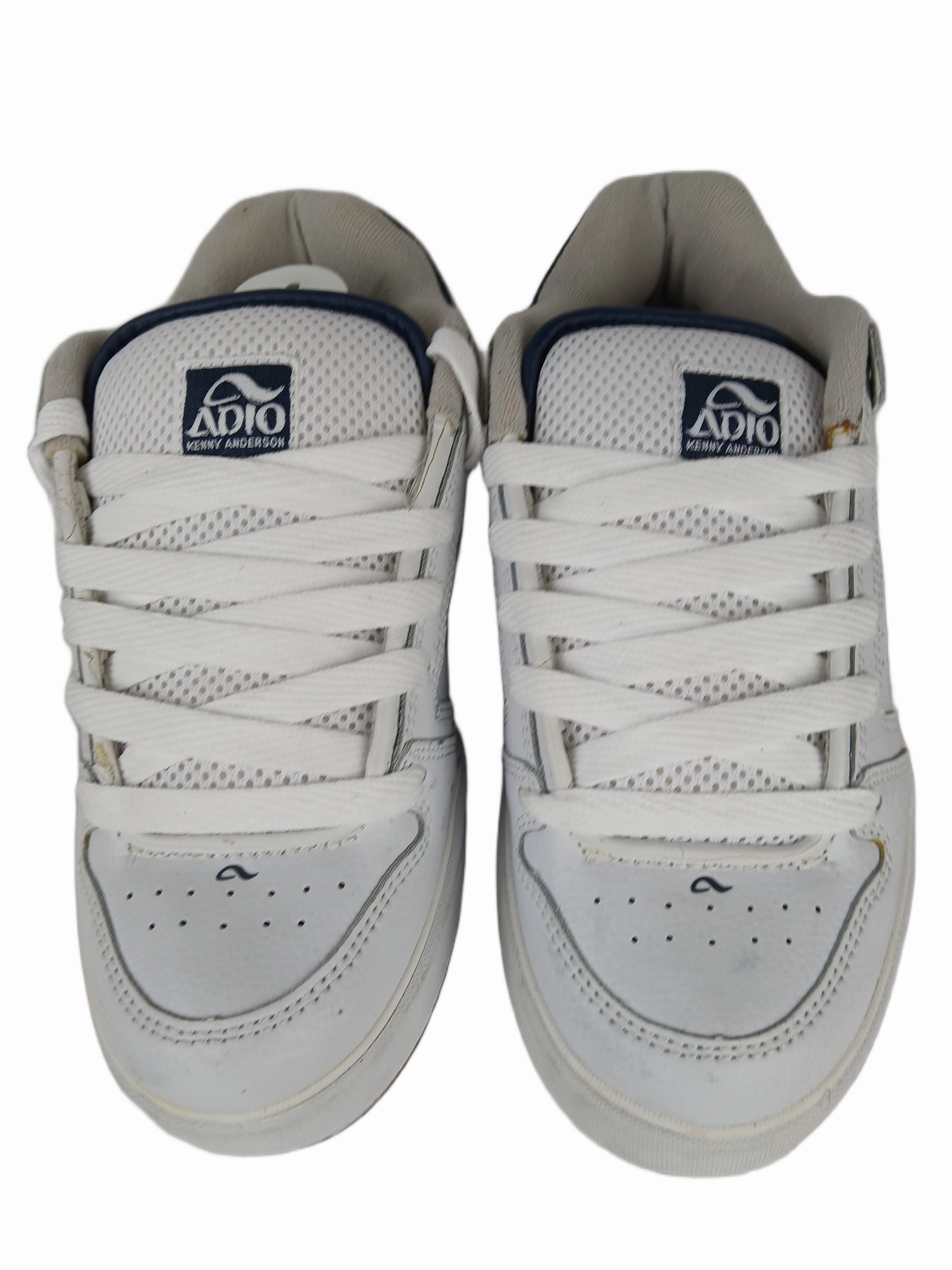 Adio Kenny Anderson Kenny V2 White Navy Gum US Mens Size 9 Vintage Sample Shoes Pink Nike Air Shoes