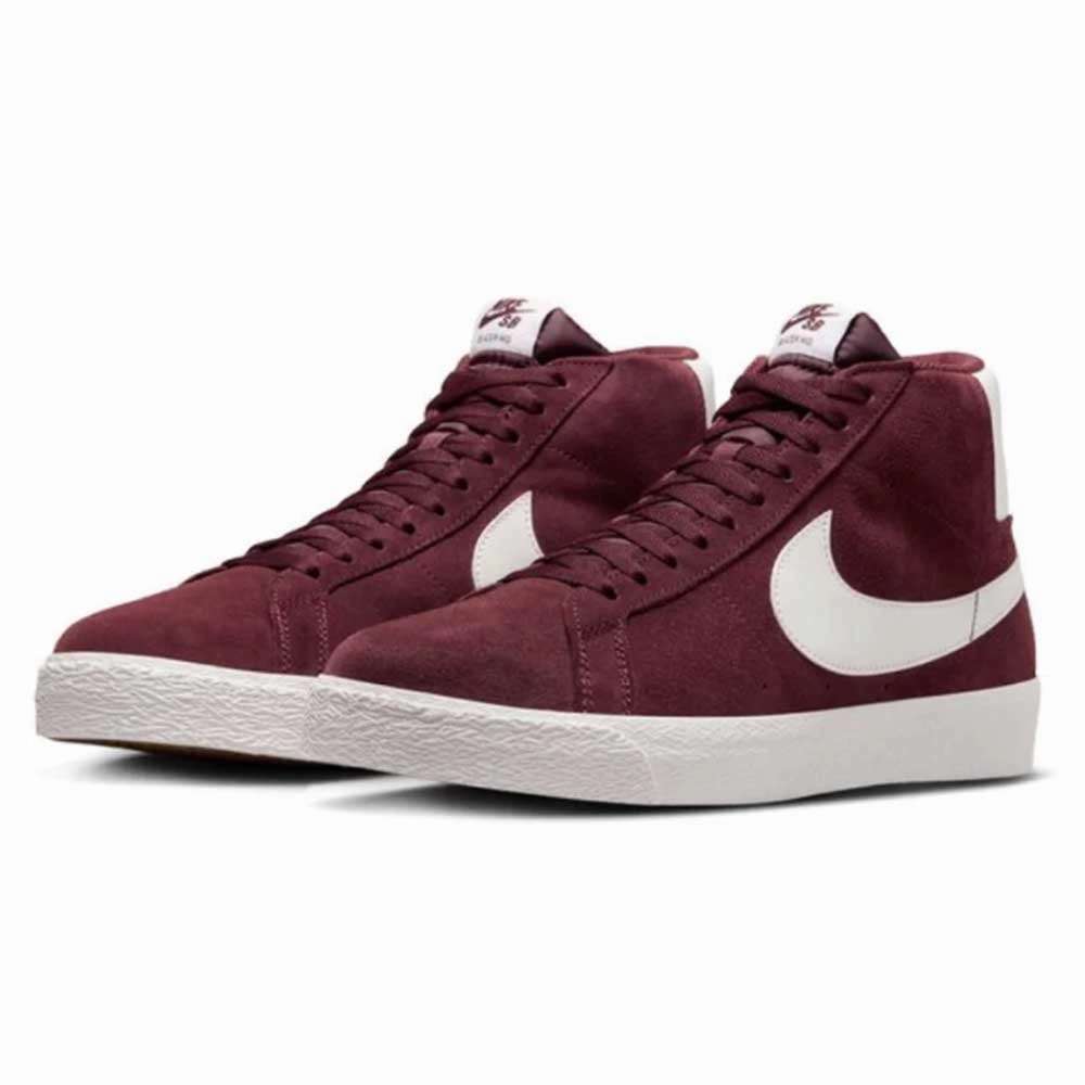 And Orange Nike Shoes FD0731600 Burgundy Crush Summit White Blazer Mid Nike SB Suede Shoes
