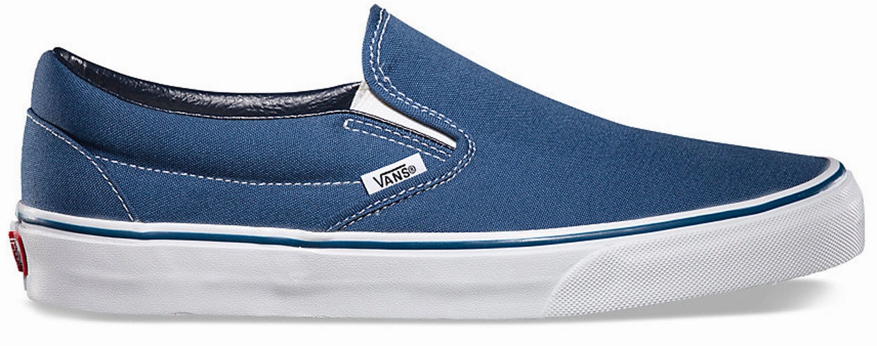 Vans Classic Slip-On Navy Skate Shoe Goo